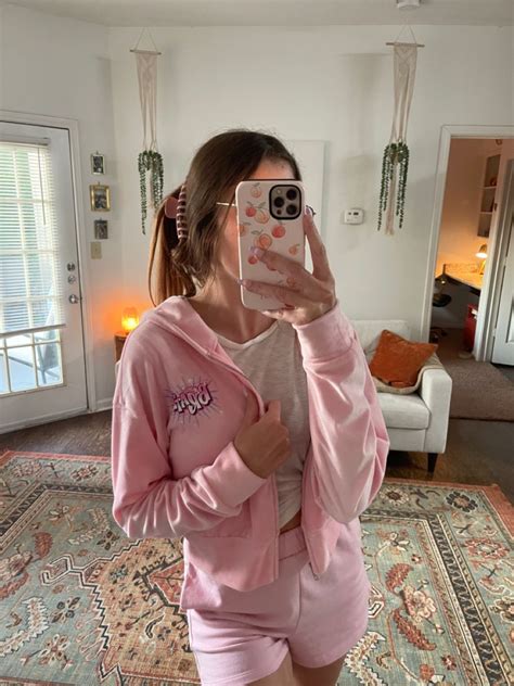 Bratz Inspo Pink Aesthetic Pink Girly Track Suit Pink Inspo