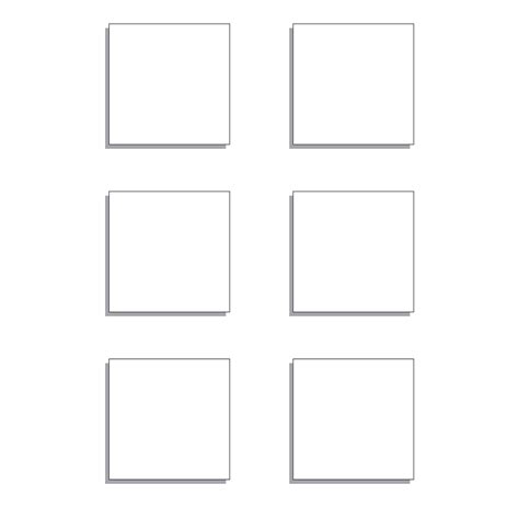 Square Template Printable