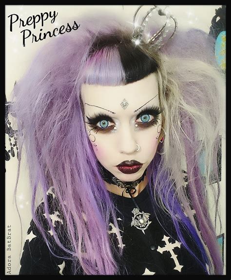 Adora Batbrat Todays Goth Look Preppy Princess