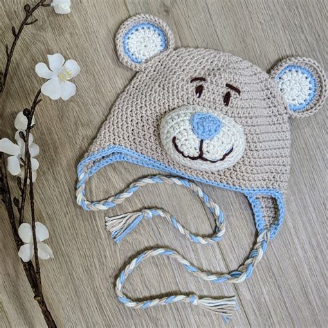 Free Crochet Teddy Bear Hat Pattern — Knit Paint Sew