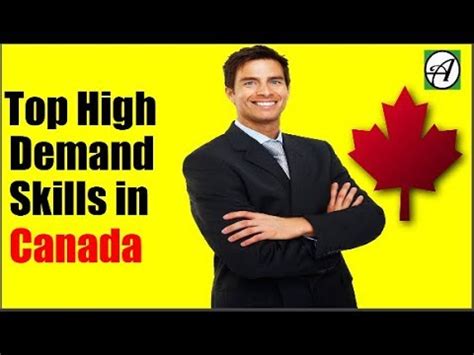 Top 10 High Demand Jobs in Canada for Immigrants - YouTube