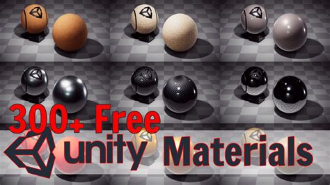 Unity Release Free 300 Material Collection