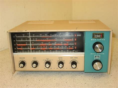 Vintage Heathkit Ham Short Wave Tubed Radio Model Gr 91 Ham Radio