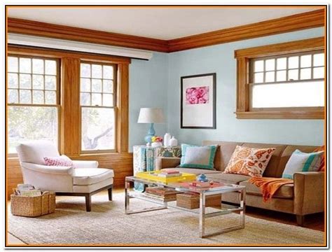 Trim Paint Colors That Go With Wood Paneling Paint Colors For Living