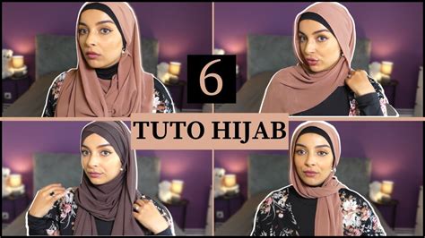 Tuto Hijab 6 Façons Rapides Et Faciles De Mettre Son Voile Youtube
