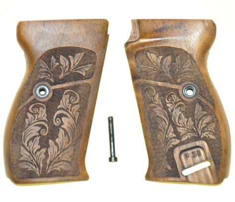 Walther P38 Grips Carving