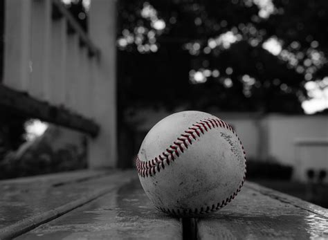 A Baseball In The Rain Rpics