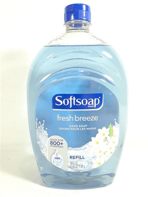 Softsoap Liquid Hand Soap Fresh Breeze Large Refill Bottle 50 Fl Oz