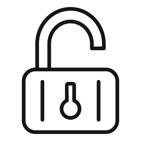 Car unlock icon outline vector. Spare auto 15151720 Vector Art at Vecteezy