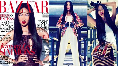 Kimora Shines In Harpers Bazaar Malaysia News Bet