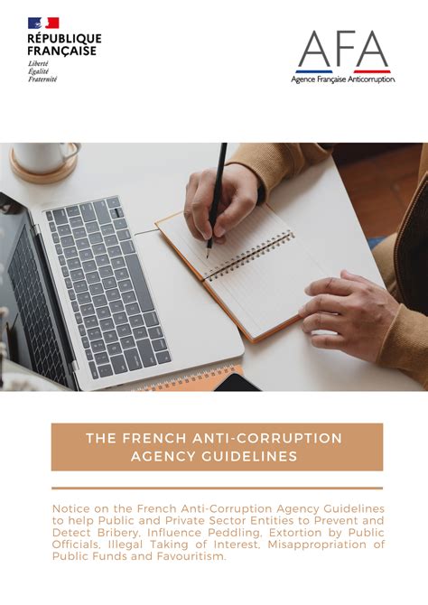 The French Anti Corruption Agency Guidelines Agence Fran Aise