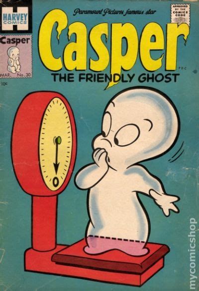 Casper The Friendly Ghost 1952 1958 2nd Series Harvey Comic Books