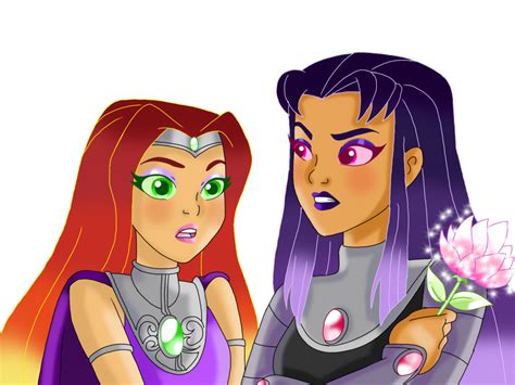 Alien Sisters Starfire And Blackfire From Superhero Girls Teen Titans Starfire Starfire And