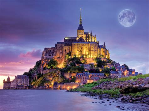 Mont Saint Michel France Majestic Castles 750 Pieces Buffalo Games