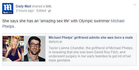 michael phelps girlfriend reveals she was born intersex oh no they didn t