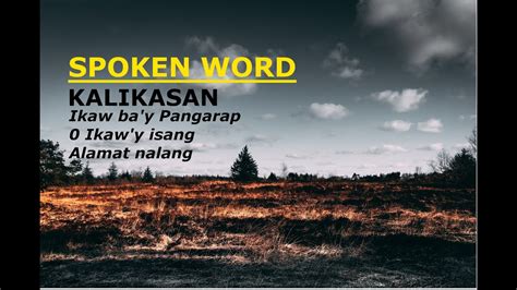 Hinaharap Ng Kalikasan Spoken Word Poetry Must Watch Youtube