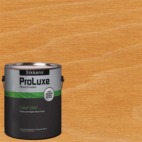 Find out all of the information about the sikkens product: Sikkens ProLuxe 1 gal. Cedar Cetol SRD Exterior Wood ...