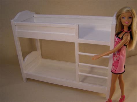 Bunk Bed For 12 Inch Doll 16 Scale Bedroom Furniture Etsy Diy