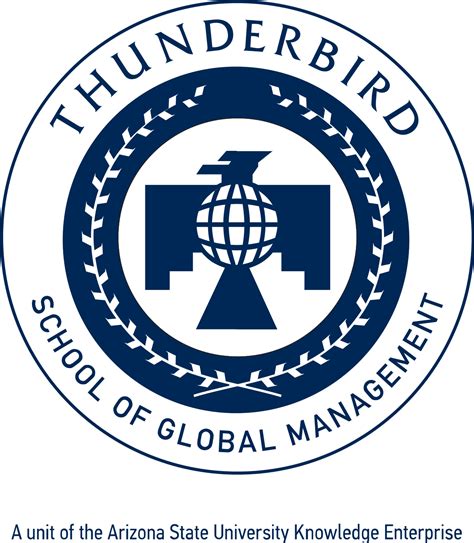 Thunderbird School Of Global Management Clipart Large Size Png Image Pikpng