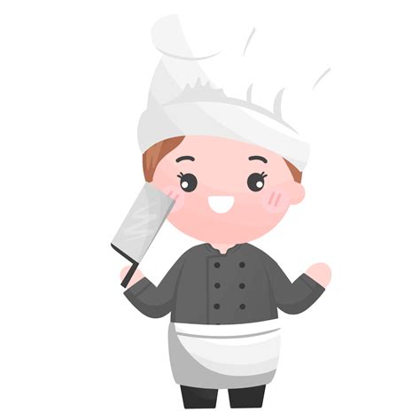 Smiling Chef Cartoon Character 24208179 Png