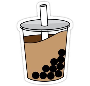 See more fan art related to. 'Boba Time (Milk Tea)' Sticker by nissaerith in 2021 ...