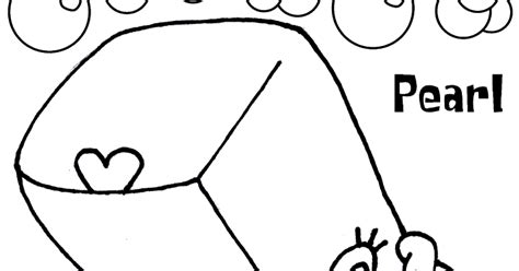 Pearl Spongebob Coloring Pages