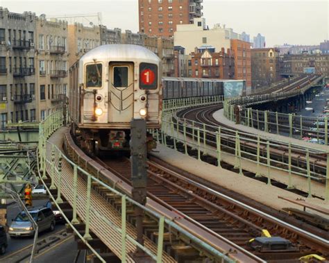 no 1 train on elevated subway tracks inwood new york cit… flickr