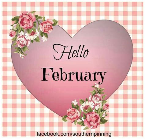 Hello February February Crafts February Ideas