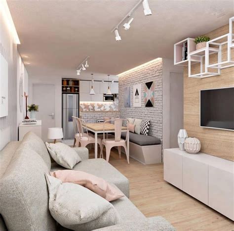 Tidak perlu khawatir dengan ukuranya yang terbatas. Konsep Desain Interior Apartemen Mewah Tapi Murah Low ...