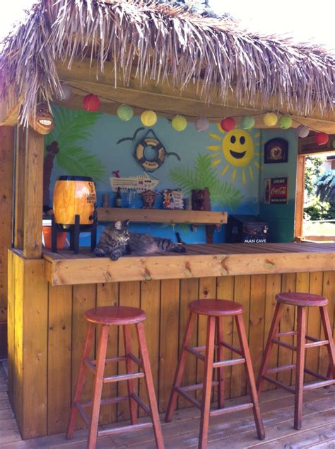 Tiki Bar A Great Way To Add A Tropical Feel To Your Backyard Even If