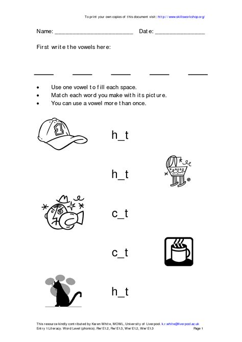 12 Best Images Of First Grade Phonics Worksheets Blends First Grade