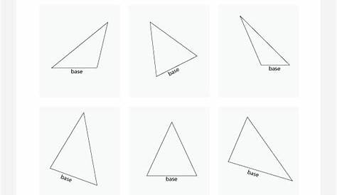 printable primary math worksheet | Triangle worksheet, Math worksheet