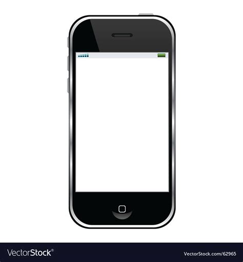 Cell Phone Royalty Free Vector Image Vectorstock