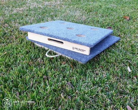 2 to 4 players, singles (2) or partners (4). Classic 5 Hole Washer Toss Boards / Sets | Washer toss ...