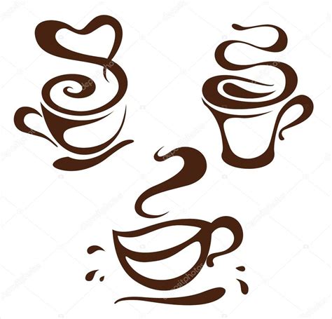Download in eps and use the icons in websites, adobe illustrator, sketch, coreldraw and all vector design apps. Coffee cup icons, vector illustration — Stock Vector © Red ...