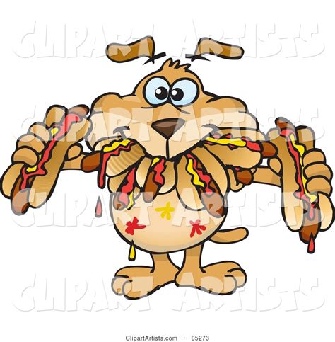 Hot Dog Eating Contest Clip Art Royalty Free Rf Clipart