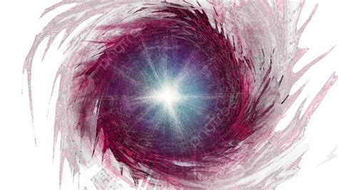 Cosmic Abstract Light Effect Supernova Explosion Horizontal View Dark