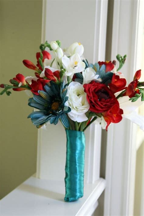 We did not find results for: Items similar to Red, White and Blue Silk Flowers Wedding ...