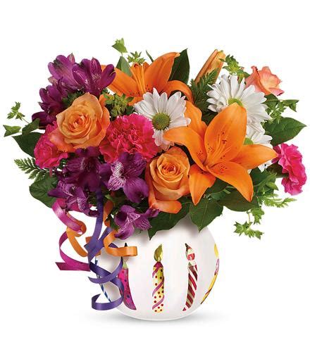 Buy birthday flowers & bespoke birthday flower arrangements. Party Starter Bouquet - Birthday-Flowers-Best-Sellers ...