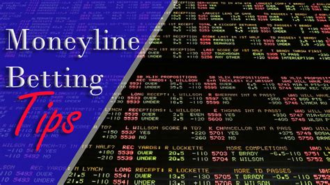 How to use the moneyline to bet on soccer and identify the relative strength of the different teams when playing home or away. Sports Betting on the Moneyline - 5 Tips to Improve Your Moneyline Betting
