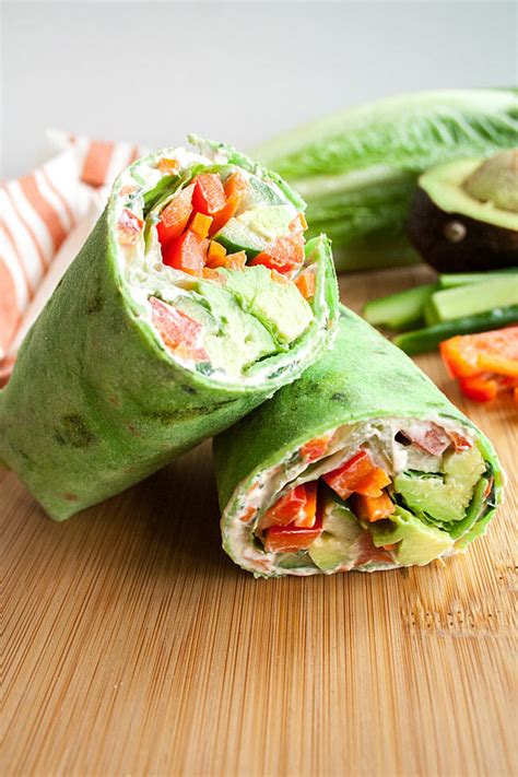 Vegan Veggie Wrap Gluten Free This Healthy Wrap Has Raw Veggies And