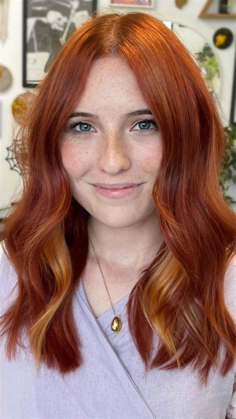 34 Amazing Copper Red Hair For Fall Hair Color Ideas 2021 Beautynow