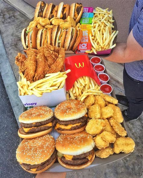 McDonald S Feast Platter Grubspot Food Cravings Sleepover Food