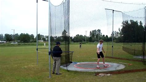 Ryan crouser shot put 73 1 63 11. Ryan Crouser - discus - YouTube