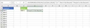 IFERROR Function in Excel