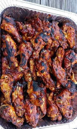 Kroger bone in skin on chicken party wings. Super easy recipe for 3 Ingredient Crockpot BBQ Wings ...