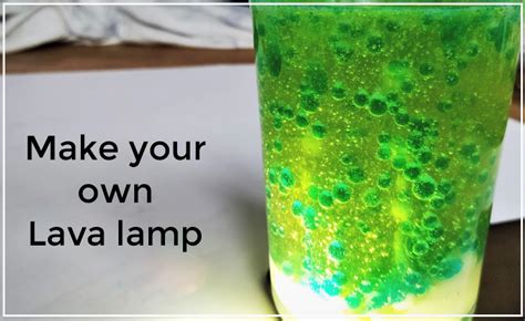 The baking soda will stay. How to make lava lamp without alka seltzer - Curious and Geeks