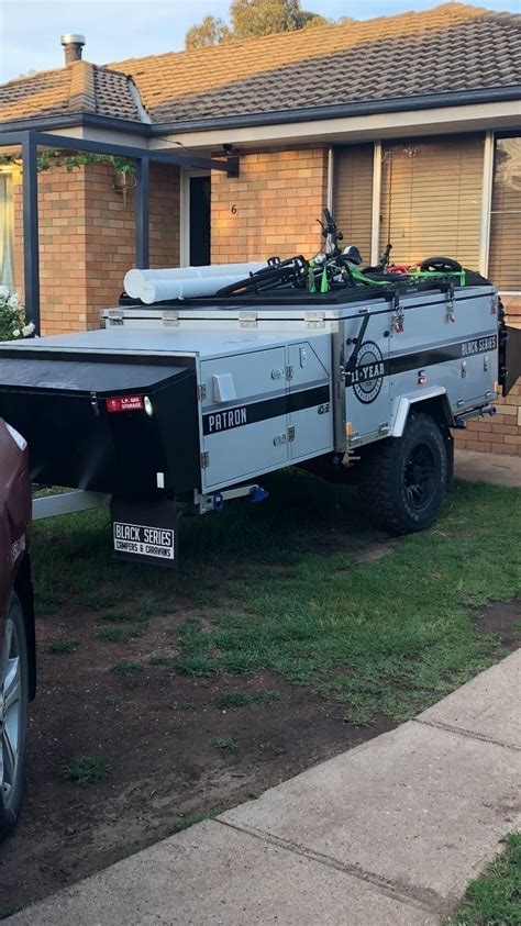 Hard Floor Camper Trailer For Hire In Mudgee Nsw From 9000 Black