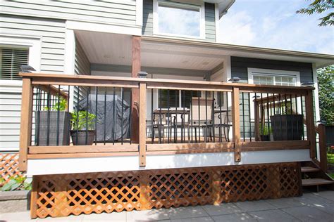 Call us to speak to an expert today! Veranda Deck Stair Railing Kit - Round Balusters | Peak ...