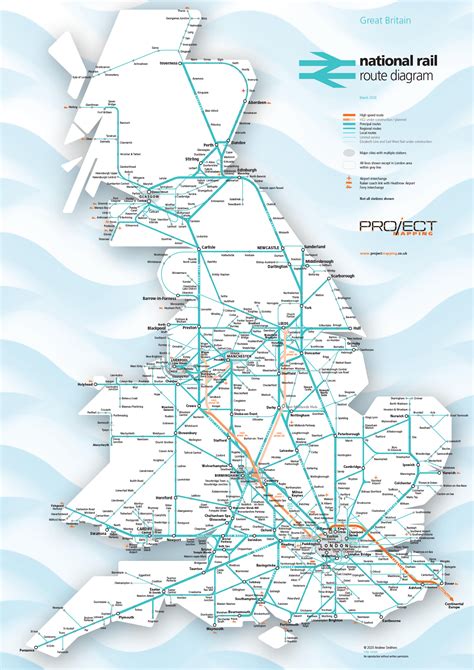 Transit Maps Submission Great Britain National Rail Route Diagram By